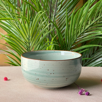 4.5 inch Single Serving Bowl ( Teal Colorline )