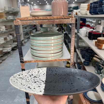 Leftover 13 inch Rimless Rice Dish ( Eclipse )