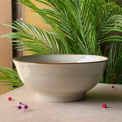 8 inch Round Bowl ( grey colorline )