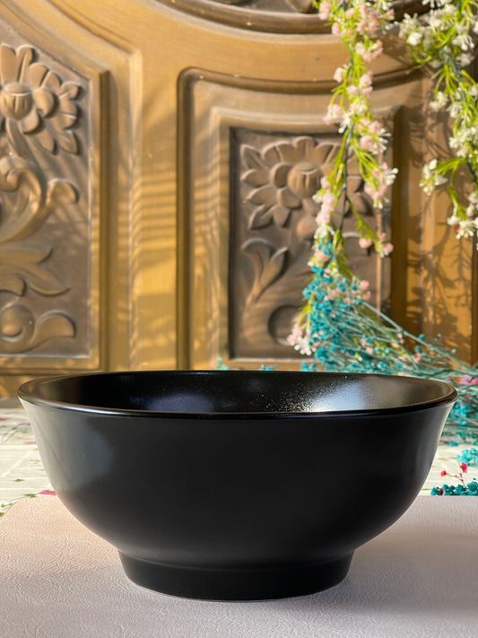 8 inch Round Bowl ( Textured Black Matte )