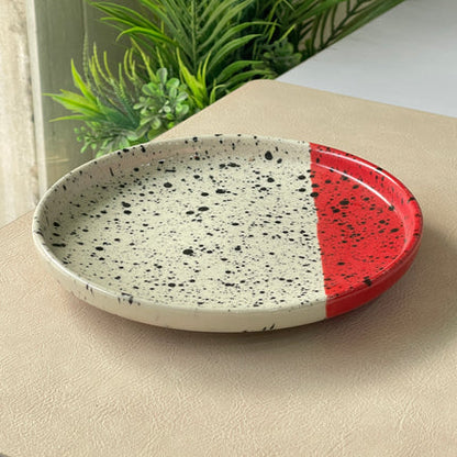 8 inch Lite Classic Plate ( Red Eclipse )