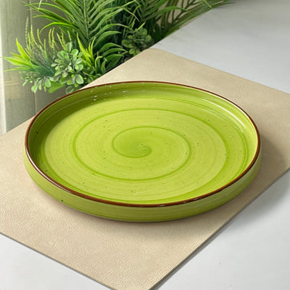 10 inch Classic Plate ( Lime Green Colorline )