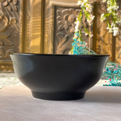 8 inch Round Bowl ( Textured Black Matte )