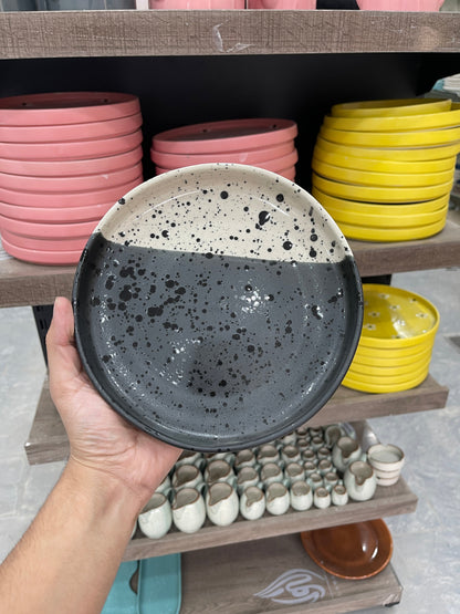 Leftover 8 inch Deep Classic Plate ( Eclipse )