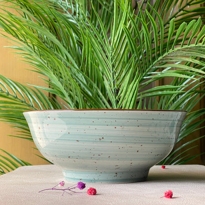 8 inch Round Bowl ( Teal Colorline )
