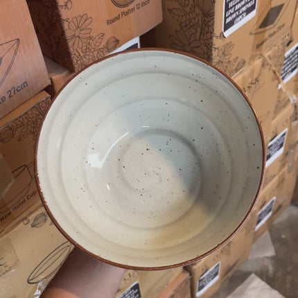 Leftover 8 inch Round Bowl ( Grey Colorline )