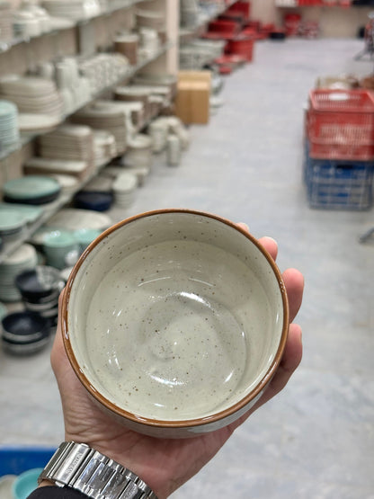 Leftover 4.5 inch Single Serving Bowl ( Grey Colorline )