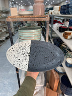 Leftover 13 inch Rimless Rice Dish ( Eclipse )