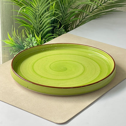 10 inch Classic Plate ( Lime Green Colorline )