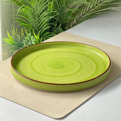 10 inch Classic Plate ( Lime Green Colorline )