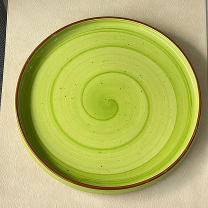 10 inch Classic Plate ( Lime Green Colorline )
