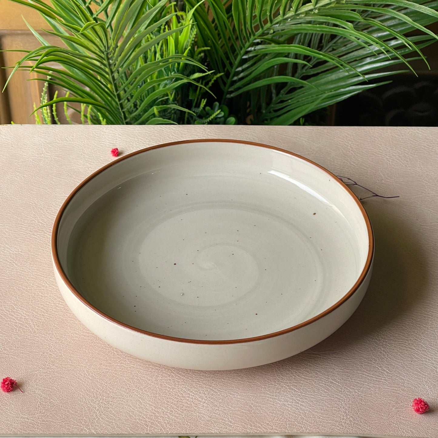 8 inch Deep Classic Plate ( Grey Colorline )